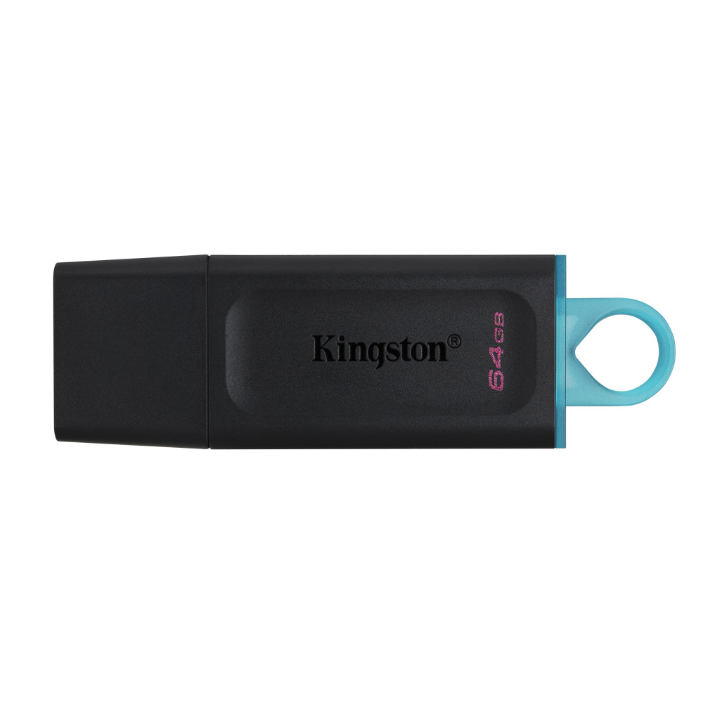 KNGDF036156 64GB USB 3.2 Gen 1 DataTraveler Exodia (Black + Teal) KNGDF036156 64GB USB 3.2 Gen 1 DataTraveler Exodia (Black + Teal)