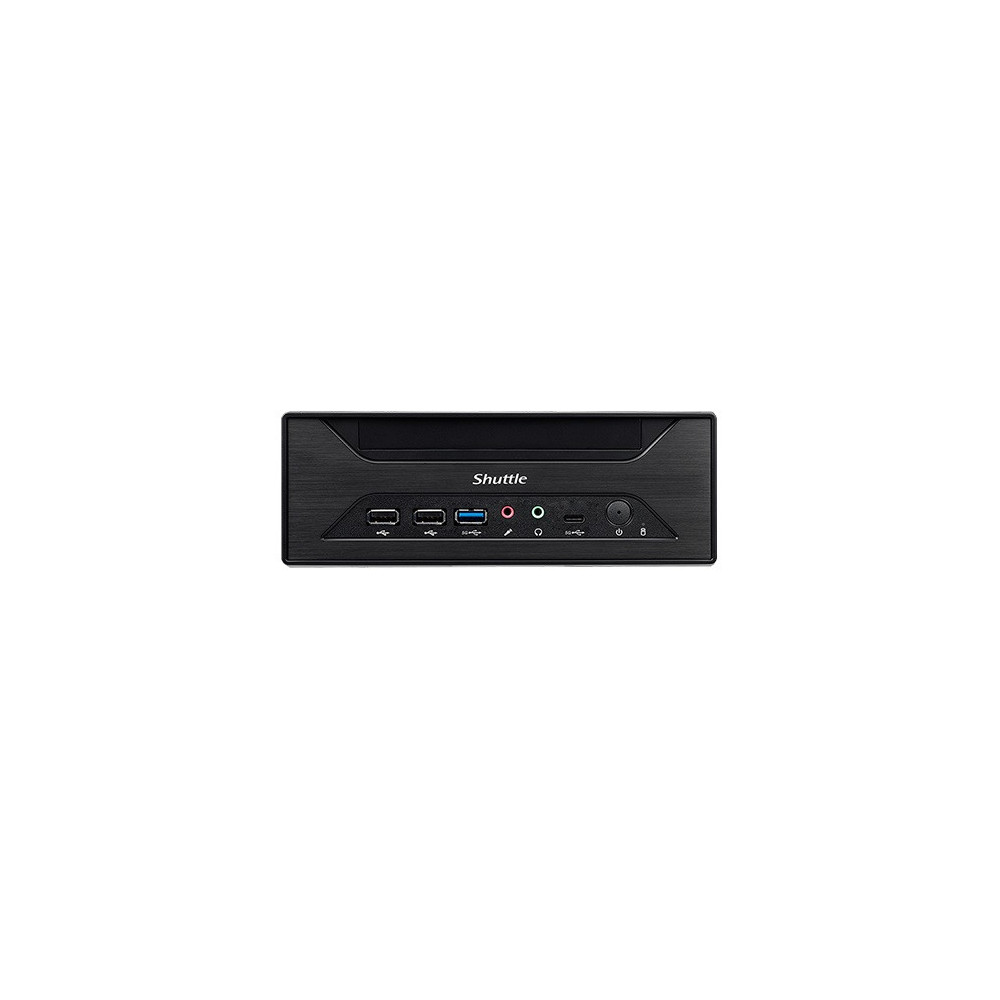 SHUBB040208 Shuttle XH610 Slim-PC barebone facade ouverte   Intel S1700   2x LAN - 2x COM  