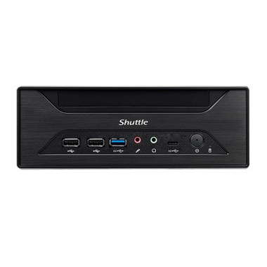 SHUBB040208 Shuttle XH610 Slim-PC barebone facade ouverte   Intel S1700   2x LAN - 2x COM  