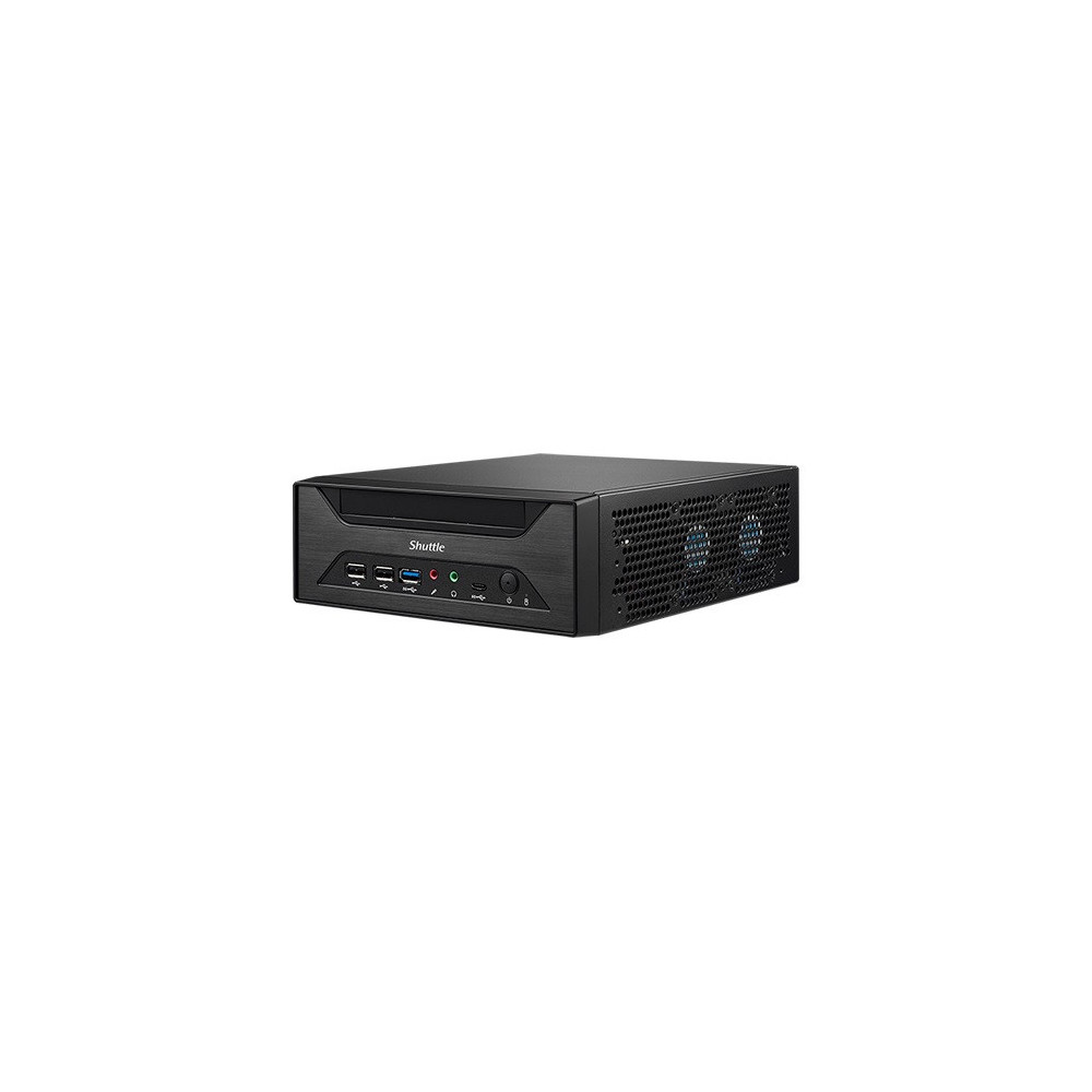 SHUBB040208 Shuttle XH610 Slim-PC barebone facade ouverte   Intel S1700   2x LAN - 2x COM  