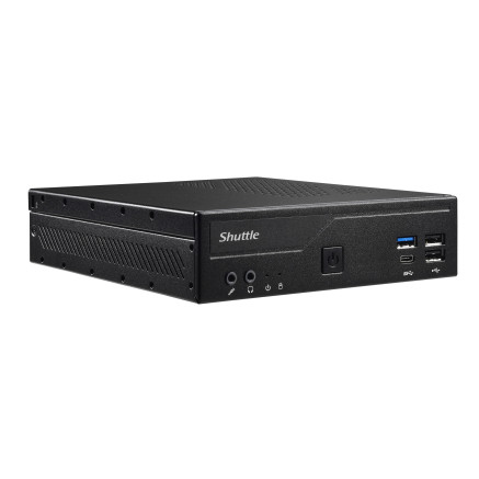 SHUBB039978 Shuttle DH610 Slim-PC barebone   Intel S1700   2x LAN - RS232   120W