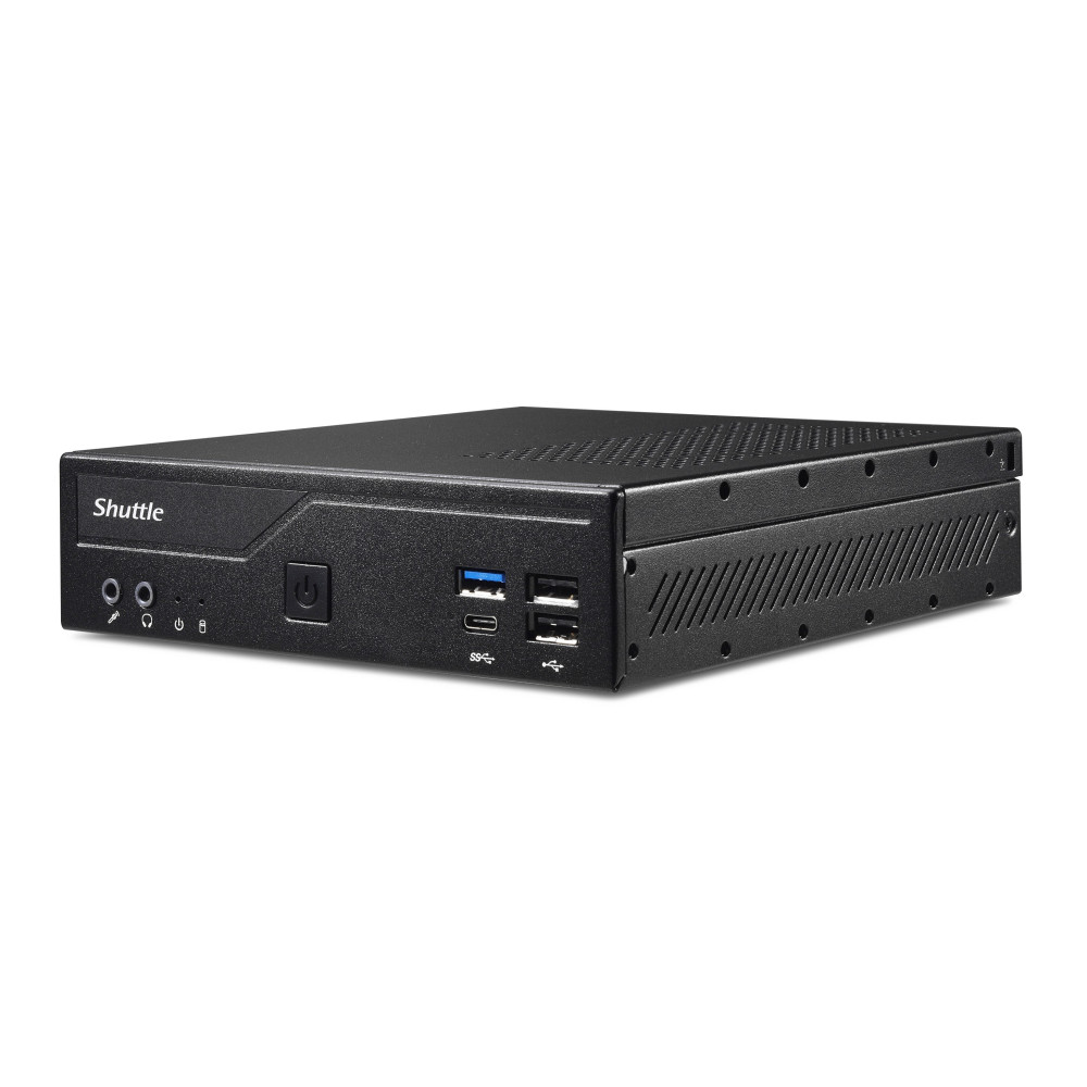 SHUBB039979 Shuttle DH610S Slim-PC barebone   Intel S1700   USB-C   120W