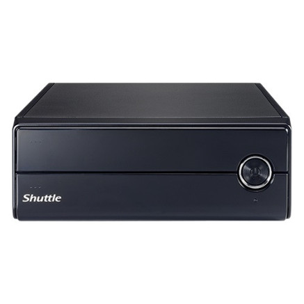 SHUBB040209 Shuttle XH610V Slim-PC barebone facade fermée   Intel S1700   2x LAN - 2x COM  