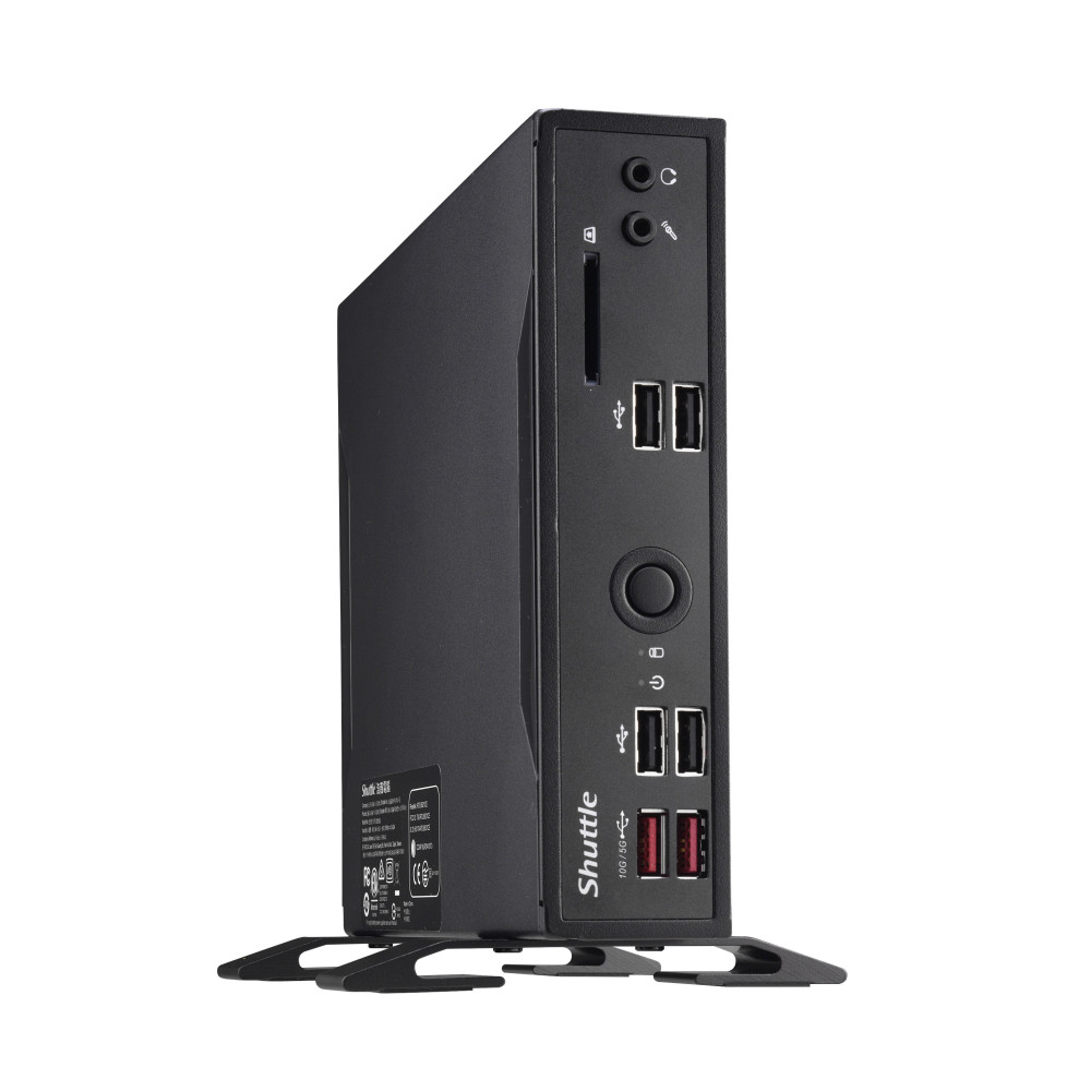 SHUBB041334 Shuttle DS20U3V2 Slim-PC fanless barebone Core i3 10110U 2x LAN - RS232 - VG SHUBB041334 Shuttle DS20U3V2 Slim-PC fanless barebone Core i3 10110U 2x LAN - RS232 - VG