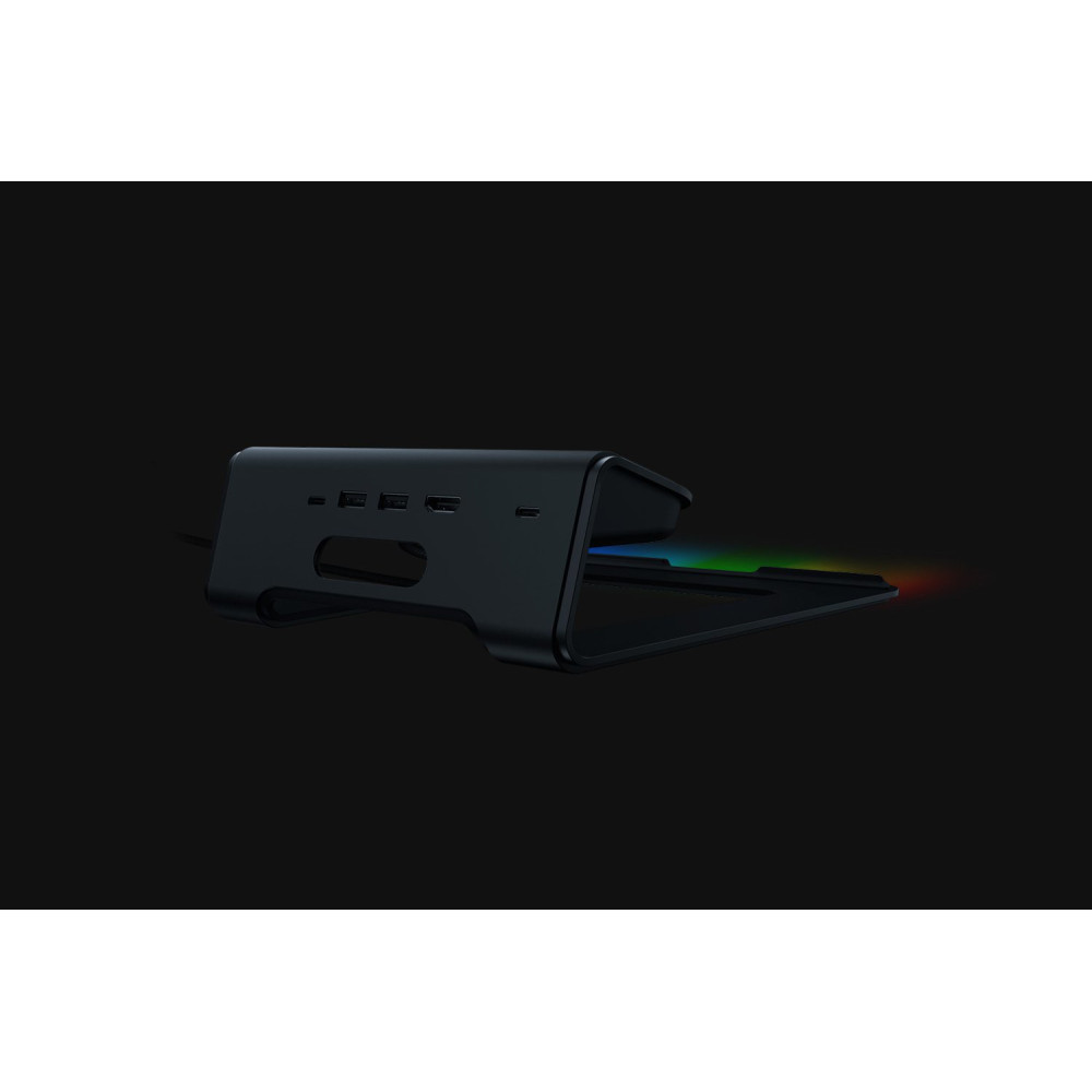 RAZAEX40125 RAZER LAPTOP STAND CHROMA V2 - STATION D'ACCUEIL NBK 15p  - 2x USB-C - HDMI