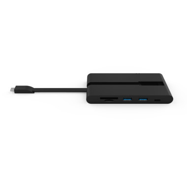 PNYUS040157 PNY MINI STATION D'ACCUEIL USB - USB-C - HDMI - RJ45 - VGA - SD - MICRO SD