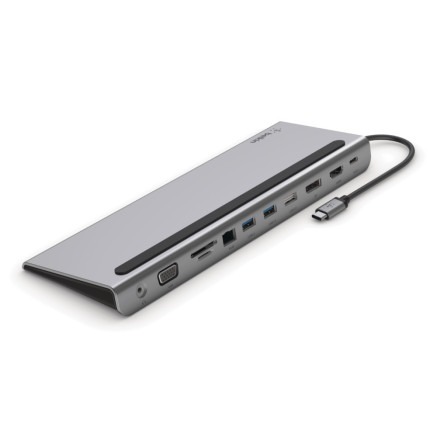 BELUS038191 Station d'accueil - USB-C - VGA, HDMI, DP - GigE - PD 100W