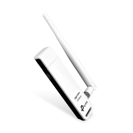 TPLWI014323 TP-LINK Clé USB sans fil Wi-Fi N150 avec antenne à gain élevé amovible 4 dBi