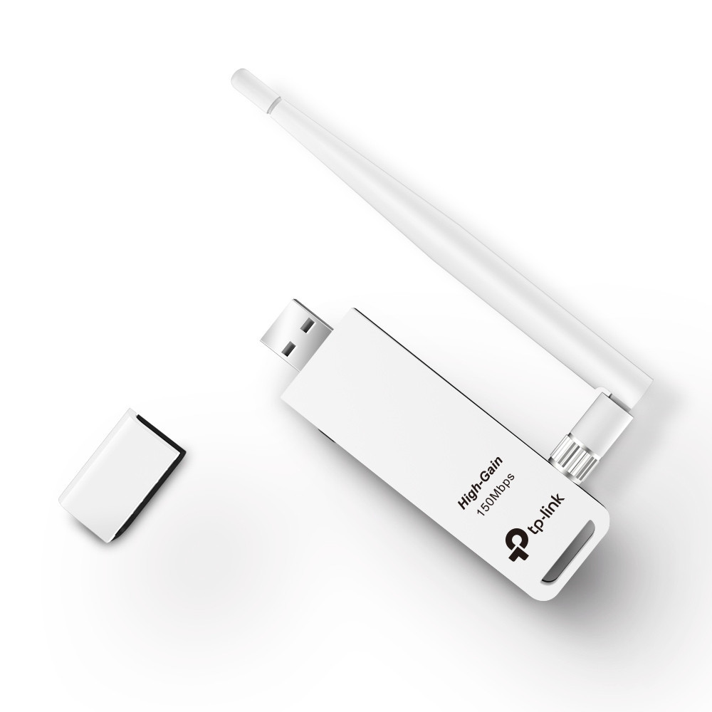TPLWI014323 TP-LINK Clé USB sans fil Wi-Fi N150 avec antenne à gain élevé amovible 4 dBi