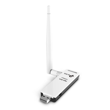 TPLWI014323 TP-LINK Clé USB sans fil Wi-Fi N150 avec antenne à gain élevé amovible 4 dBi
