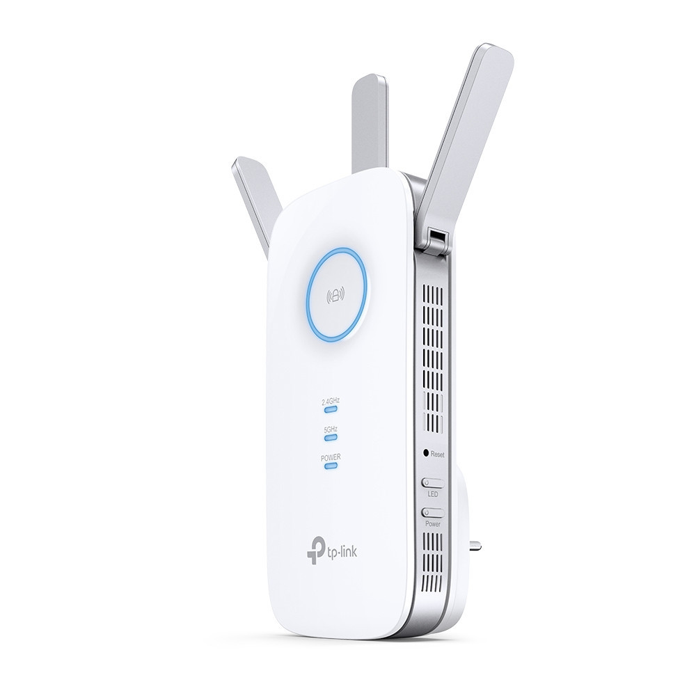 TPLWI043404 TP-LINK Répéteur de signal Wi-Fi Dual Band AC1900 (AC1300 + N600) avec port Ethernet Gigabit TPLWI043404 TP-LINK Répéteur de signal Wi-Fi Dual Band AC1900 (AC1300 + N600) avec port Ethernet Gigabit