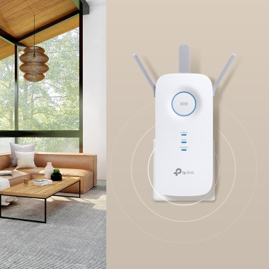TPLWI043404 TP-LINK Répéteur de signal Wi-Fi Dual Band AC1900 (AC1300 + N600) avec port Ethernet Gigabit