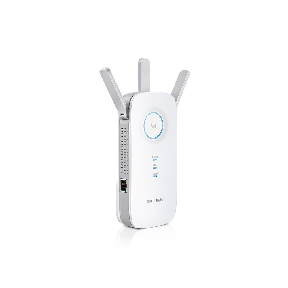 TPLWI043405 TP-LINK Répéteur de signal Wi-Fi AC1750 Dual-Band (N450 + AC1300) avec port Ethernet Gigabit TPLWI043405 TP-LINK Répéteur de signal Wi-Fi AC1750 Dual-Band (N450 + AC1300) avec port Ethernet Gigabit