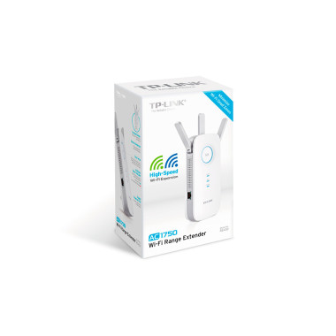 TPLWI043405 TP-LINK Répéteur de signal Wi-Fi AC1750 Dual-Band (N450 + AC1300) avec port Ethernet Gigabit