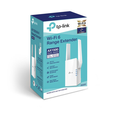 TPLWI043406 TP-LINK Répéteur de signal Wi-Fi Mesh AX1500 Dual-Band