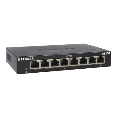 NETSW042610 NETGEAR 8PT Gigabit Ethernet Unmanaged NETGEAR 8-port Gigabit Ethernet Unmanaged