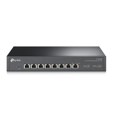 TPLSW043413 TP-LINK -Switch 8 ports 10 Gigabit boitier metal - Bureau ou Rackable