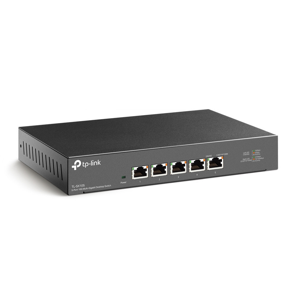 TPLSW043414 TP-LINK Switch 5 ports 10 Gigabit - Bureau