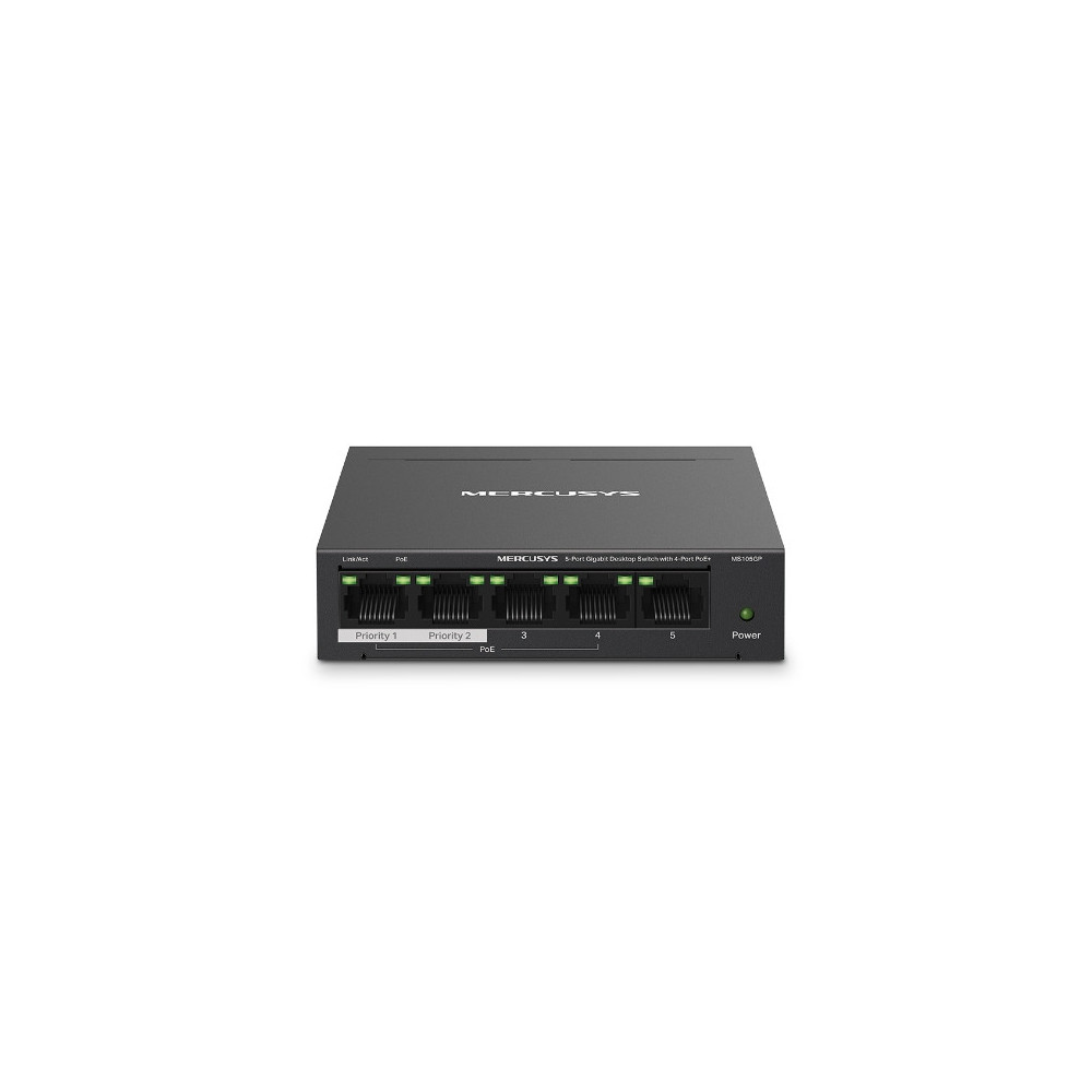 MERSW043964 MS105GP - 4p 10 100 1000 (PoE) + 1 x 10 100 1000 - bureau - PoE (65 W) MERSW043964 MS105GP - 4p 10 100 1000 (PoE) + 1 x 10 100 1000 - bureau - PoE (65 W)