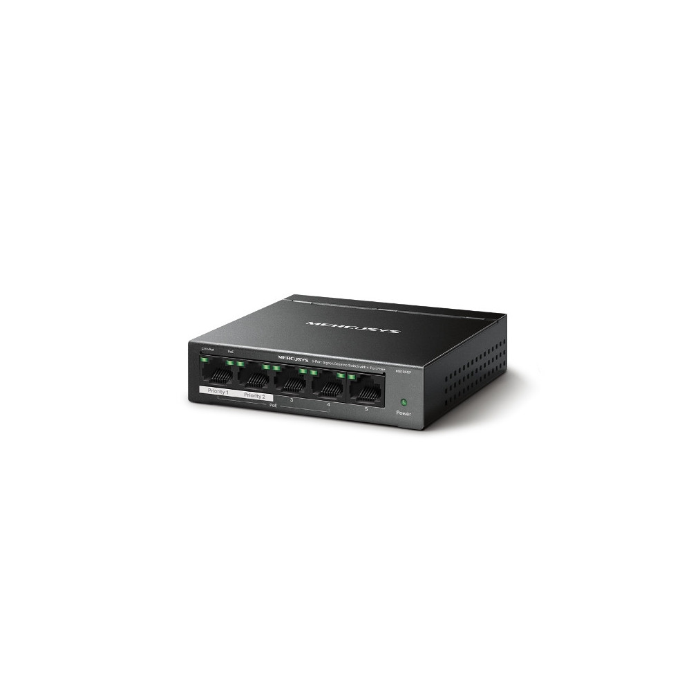 MERSW043964 MS105GP - 4p 10 100 1000 (PoE) + 1 x 10 100 1000 - bureau - PoE (65 W)