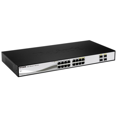 DLISW044052 DGS-1210-16 Smart Switch III 16p Gigabit rackable