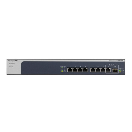 NETSW036225 NETGEAR XS508M - SWITCHES NON MANAGEABLE 10 GIGABIT   MULTI-GIGABIT - 7 PORTS