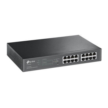 TPLSW032327 TP-LINK Switch 16 ports Gigabit 10 100 1000 Mbps dont 8 ports PoE+ (Budget 110 W) - Rackable