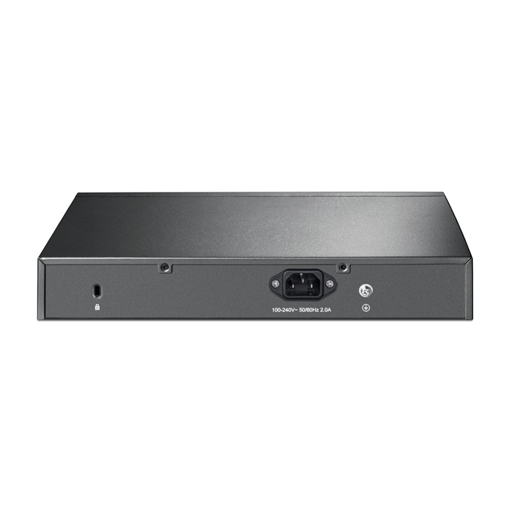 TPLSW032327 TP-LINK Switch 16 ports Gigabit 10 100 1000 Mbps dont 8 ports PoE+ (Budget 110 W) - Rackable