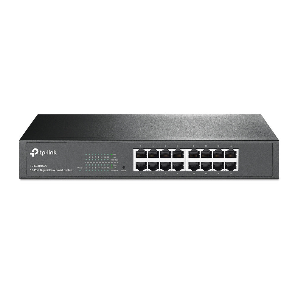 TPLSW032328 TP-LINK Switch 16 ports Easy Smart 10 100 1000 Mbps TPLSW032328 TP-LINK Switch 16 ports Easy Smart 10 100 1000 Mbps