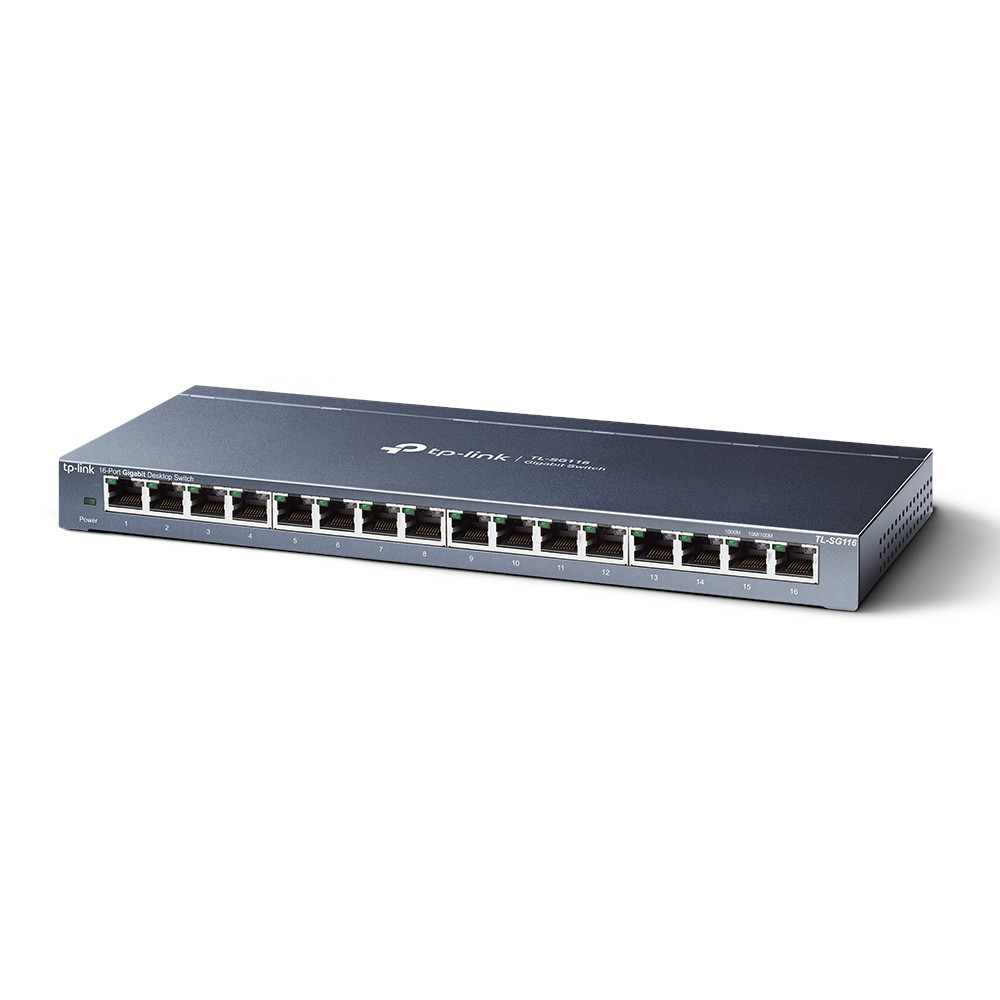 TPLSW032332 TP-LINK Switch 16 ports Gigabit 10 100 1000 Mbps