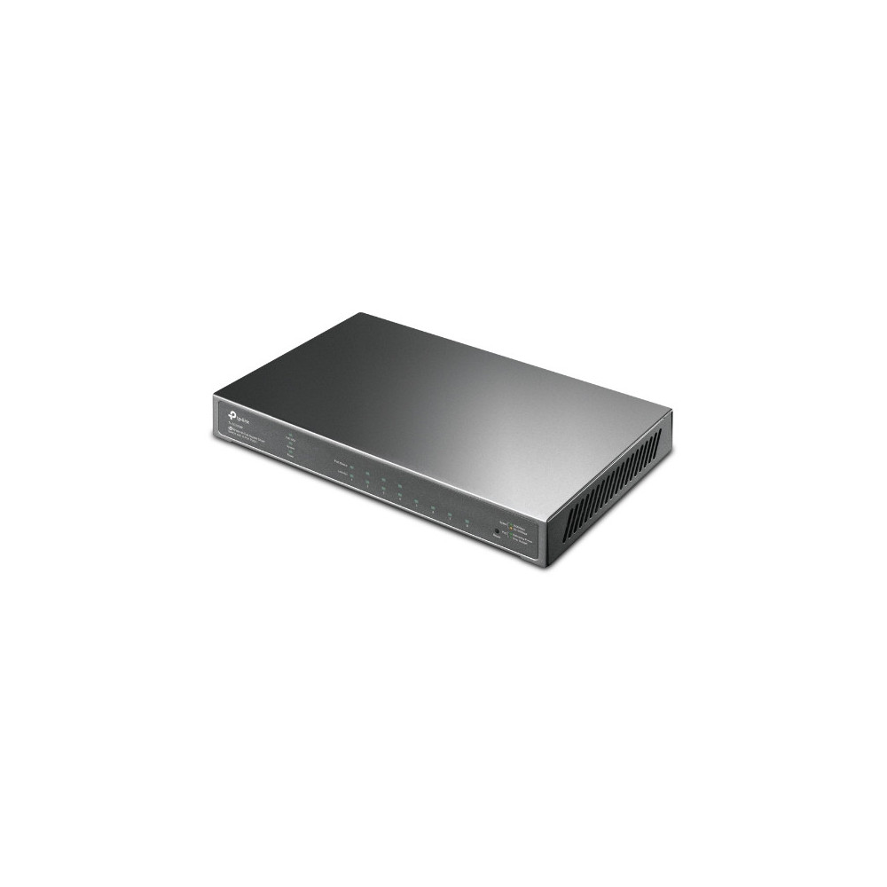 TPLSW036493 TP-LINK Switch 8 ports 10 100 1000 Mbps dont 4 PoE (Budget 62 W)