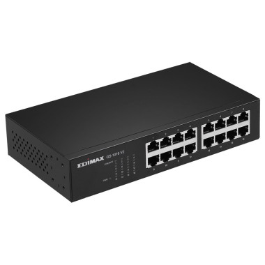 EDISW037386 GS-1016 V2 Switch 16p Gigabit rackable
