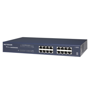 NETSW010872 JGS516 Switch 16 ports rack Gigabit 10 100 1000