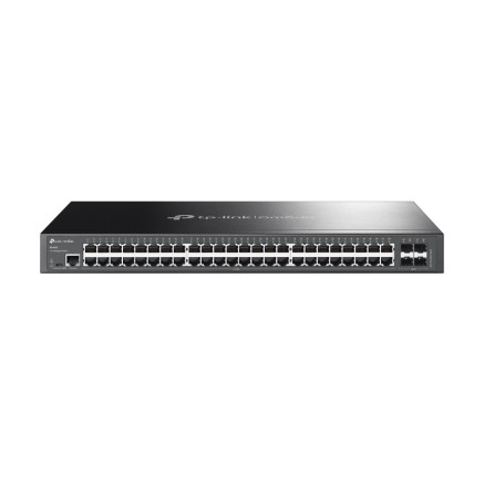 TPLSW038048 TP-LINK Switch 48 ports 10 100 1000 Mbps + 4 emplacement SFP