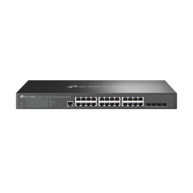 TPLSW039111 TP-LINK Omada Switch 24 ports Gigabit 10 100 1000 Mbps + 4 emplacements SFP
