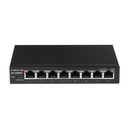 EDISW039640 GS-5008E Switch 8p GbE WebSmart