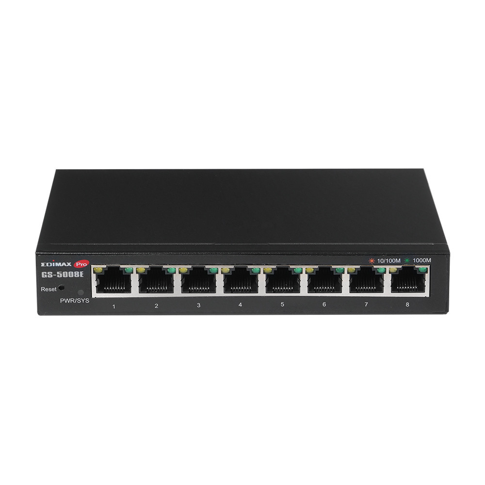 EDISW039640 GS-5008E Switch 8p GbE WebSmart EDISW039640 GS-5008E Switch 8p GbE WebSmart