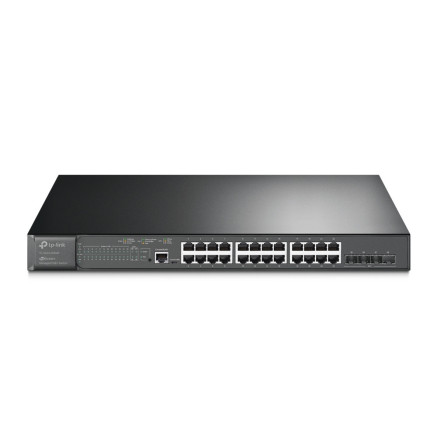 TPLSW039805 TP-LINK Omada Switch 24 ports 10 100 1000 PoE+ (384W) + 4 x 10 Gigabit emplacement SFP+