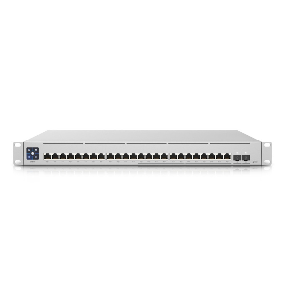 UBISW041919 UBIQUITI UniFi Switch PoE+ 24 ports  dont 12 Ethernet 2,5 Gigabit, 12 Gigabit + 2 emplacements SFP+