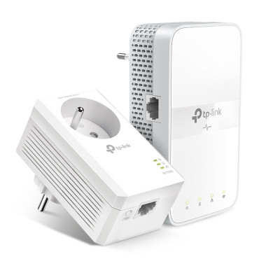 TPLWI037550 TP-LINK Kit de 2 adaptateurs CPL 1000 Mbps + Wi-Fi AC1200 avec 1 port Gigabit Ethernet