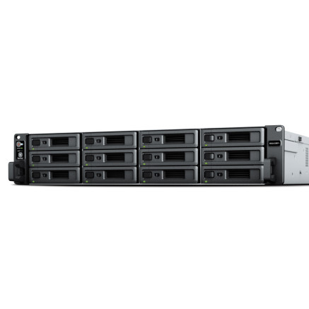 SYNBT041355 RS2423RP+ Boîtier NAS Rack 2U pour 12 DD 3.5 2.5p 3.33 3.6GHz 4Core 64bits 8Go 2