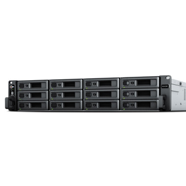 SYNBT041355 RS2423RP+ Boîtier NAS Rack 2U pour 12 DD 3.5 2.5p 3.33 3.6GHz 4Core 64bits 8Go 2
