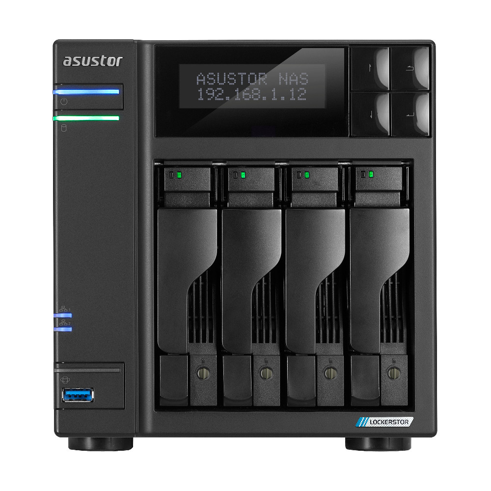 ASTBT041412 AS6704T NAS 4 baies 2.0 2.9 GHz QC 4Go - 2 LAN 2.5GbE - USB3.2 - 4 slots M.2 NVM ASTBT041412 AS6704T NAS 4 baies 2.0 2.9 GHz QC 4Go - 2 LAN 2.5GbE - USB3.2 - 4 slots M.2 NVM