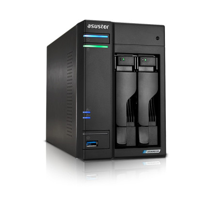 ASTBT041411 AS6702T NAS 2 baies 2.0 2.9 GHz QC 4Go - 2 LAN 2.5GbE - USB3.2 - 4 slots M.2 NVM