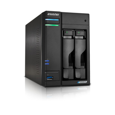 ASTBT041411 AS6702T NAS 2 baies 2.0 2.9 GHz QC 4Go - 2 LAN 2.5GbE - USB3.2 - 4 slots M.2 NVM
