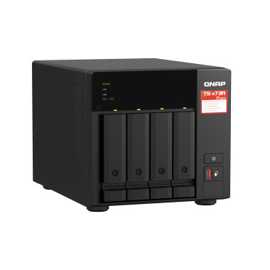 QNABT039995 TS-473A-8G NAS AMD Ryzen V1500B 8Go 4x 2.5 3.5p SATA 6G