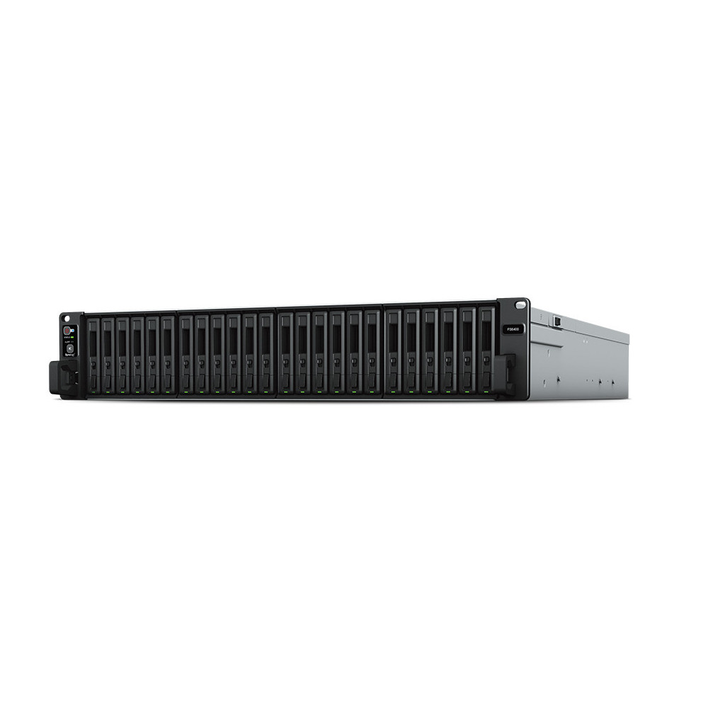 SYNBT037480 FS6400 NAS 24emp. 2.1GHz 8 Coeurs 32Go 2LAN GbE + 2 10GbE USB3 Expansion x1 SYNBT037480 FS6400 NAS 24emp. 2.1GHz 8 Coeurs 32Go 2LAN GbE + 2 10GbE USB3 Expansion x1