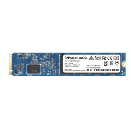 SYNDD038693 SNV3510-400G M.2 22110 800Go NVMe PCIe pour NAS Synology