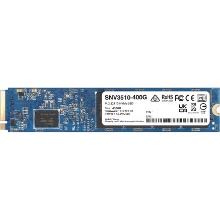 SYNDD038694 SNV3510-400G M.2 22110 400Go NVMe PCIe pour NAS Synology