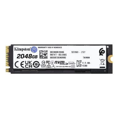 KNGDD038888 KINGSTON KC3000 2048GO SSD M.2 2280 NVME PCIE